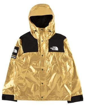 Supreme Tnf Metallic Mountain Parka "Ss18" Su4155" - Black