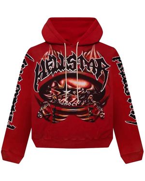 HELLSTAR Halloween Sport Hoodie Hsr204" - Red