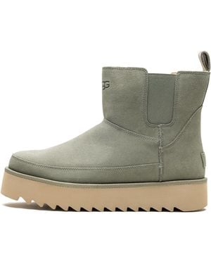 UGG Chelsea Platform Mini "Shaded Clover" 1158051 Sdc" - Black