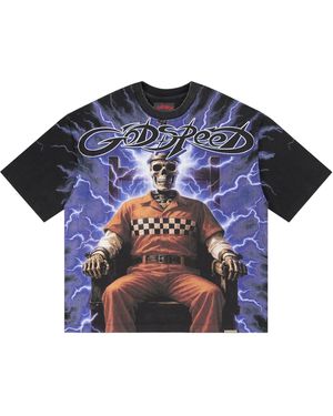 GODSPEED NEW YORK Culture Shock T-Shirt Gs204" - Black