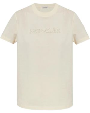 Moncler Crew Neck Short Sleeve T-Shirt Mon57" - Black