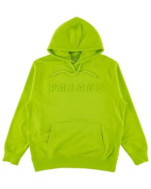 Palace P-A-L Hoodie P14Hd010" - Green