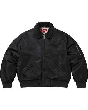 Supreme Aoi Nylon Bomber Jacket "Ss25 - Black
