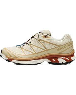 Salomon Xt-6 Gore-Tex "Almond Milk Soft Clay" L47865200" - Black