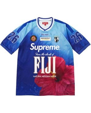 Supreme Fiji Soccer Jersey "Ss26 - Blue