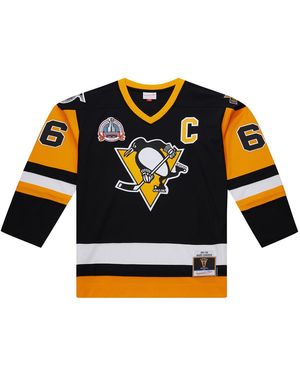Mitchell & Ness Nhl Dark Jersey Penguins 1992 Mario Lemieux Jy8975 Ppeblck" - Black
