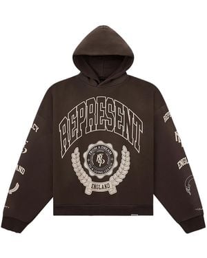 Represent Legacy Crest Hoodie "Nero" Mlm100372 17" - Black