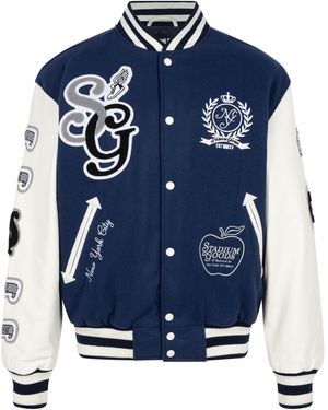 Stadium Goods Nyc Varsity Jacket "Nyc Varsity Jacket" Sgs0530" - Blue