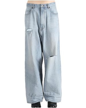 Balenciaga Minimal Baggy Trousers "Dirty" 857216 Ttwb1 4009" - Black