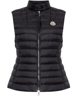 Moncler Igens Stand Collar Vest Mon65" - Black