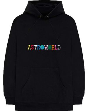 Travis Scott Astroworld Wish You Were Here Hoodie Tsuc127" - Black
