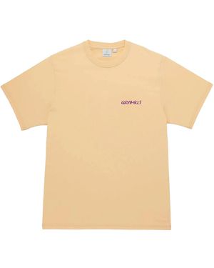 Gramicci Ice Sculpture Ss T-Shirt "Mango" G6Su T118 Mango" - Black