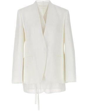 Brunello Cucinelli Tailored Blazer "Naturale" Brun1405" - Black