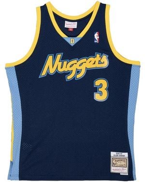 Mitchell & Ness Nba Alt. Jersey Nuggets 2006 Allen Iverson "Astros" Smjy4205 Dnu06Aivasbl" - Blue