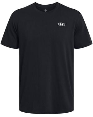 Under Armour Heavyweight Left Chest Patch T-Shirt 1382902 001" - Black