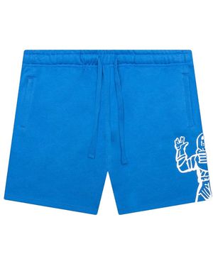 BBCICECREAM Bb Astro Shorts "Palace" 831 4102 Pb" - Blue