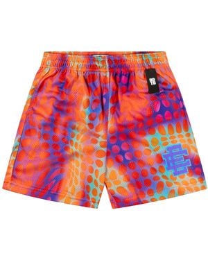 Eric Emanuel Ee Basic Shorts "Polka Dot Bay" Ee907" - Black
