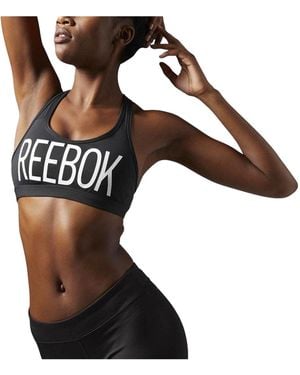 Reebok Hero Racer Brand Bra Aj2564" - Black