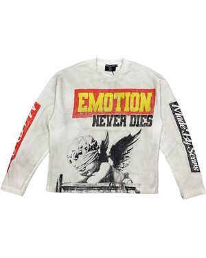 Mixed Emotions Dreams Long-Sleeve T-Shirt Mixe007" - Black