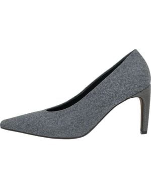 Brunello Cucinelli Pointed-Toe High-Heel Shoes Brun3024" - Black