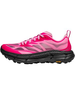 Hoka One One Mafate Speed 4 Lite "Neon Dragonfruit" 1168450 Ndrg" - Black