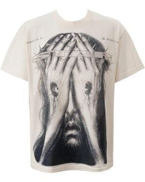 HELLSTAR Jesus Eyes T-Shirt Hsr296" - Black