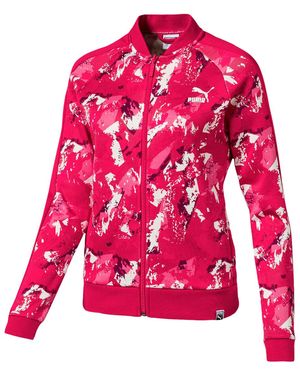 PUMA All Over Print T7 Track Jacket "Love Potion" 573571 28" - Black