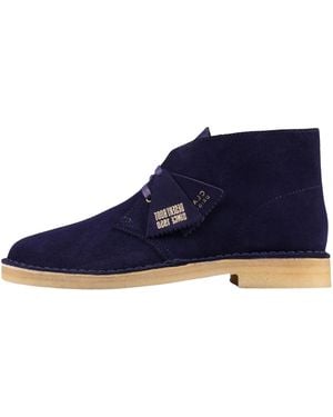 Clarks Desert Boot "Deep" 26154725" - Blue