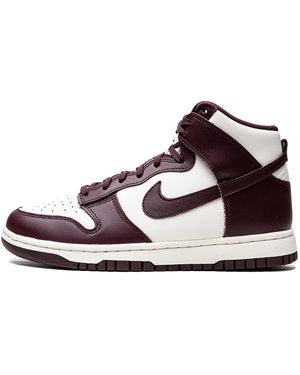 Nike Dunk High "Burgundy Crush" Dd1869 601" - Black
