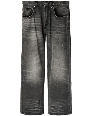 Vague Studios Studio Denim Trousers "Asphalt" Vg007" - Black