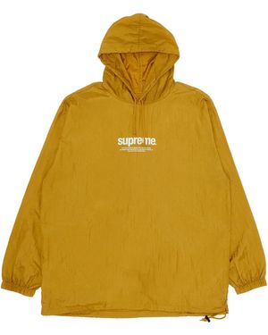 Supreme Nylon Packable Poncho Su27496" - Black