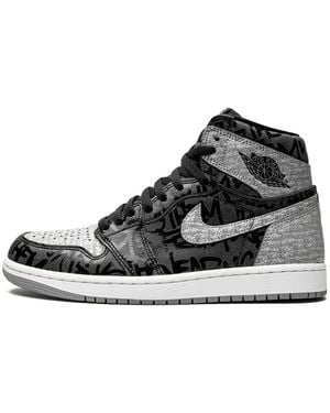Nike Air 1 High Og "Rebellionaire" 555088 036" - Black