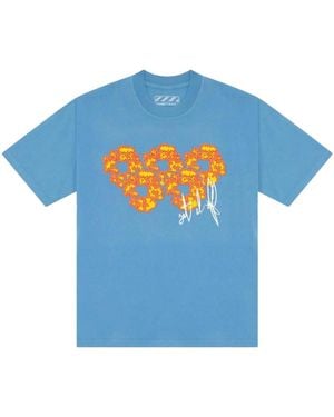 DENIM TEARS Offset Set It Off #4 T-Shirt Dto642" - Blue