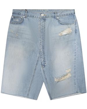 Protocol Index Long Zipper Shorts Pi00037" - Blue
