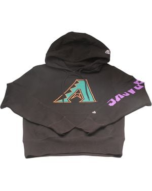 KTZ Mlb Arizona Diamondbacks 2001 Ws Patch Up Hoodie 12879543" - Black
