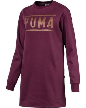 PUMA Athletic Dress Fleece "Fig Bronzemedal" 851868 22" - Purple