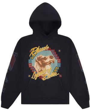 Rhude Legends Of Dakar Hoodie "Vintage Rhfw26Ho09012 6503" - Black