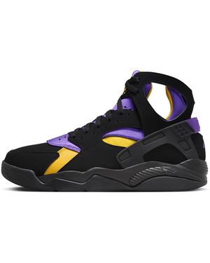 Nike Air Flight Huarache "Lakers Away" Fd0188 001" - Black