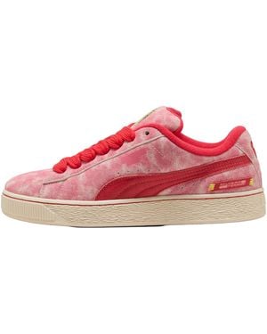 PUMA Suede Xl "Scuderia Ferrari Desert Sun Pack - Red