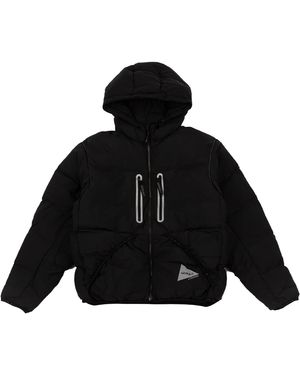 Gramicci Woven Down Jacket "And Wander - Black