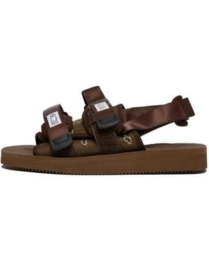 Suicoke X Neighborhood Moto-2Nh Og 056 2Nh Brwn" - Black