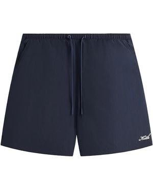 Kith Collins Swim Short "Nocturnal" Khm060350 413" - Blue