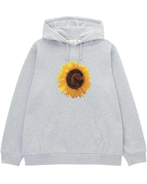 Gramicci G-Flower Pullover Hoodie "Heather" G6Su-J113-Hg" - Black