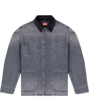 DIESEL D Stack Denim Jacket A2072609N8307" - Blue
