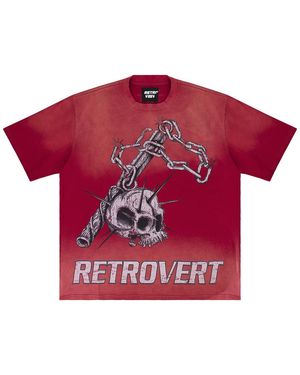 RETROVERT Skull Weapon T-Shirt - Black