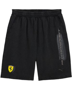PUMA Ferrari Race Desert Sun Las Vegas Shorts 631322 01" - Black