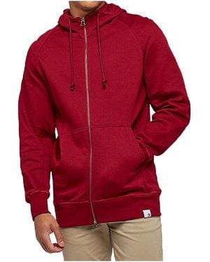 adidas By O Full Zip Hoodie "Burgundy" Bs2877" - Red