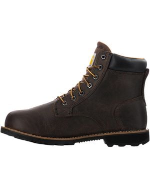 Carhartt Frontier 6-Inch Wr Moc Soft Toe "Dark" Fn6165" - Black