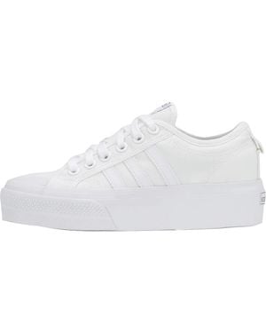 adidas Nizza Platformwmns "Triple" Fv5322" - Black
