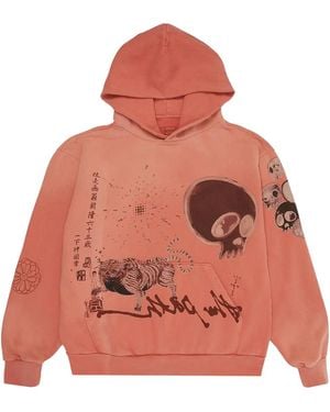 Travis Scott Cactus Jack X Takashi Murakami The Path Hoodie Cpfm48" - Black